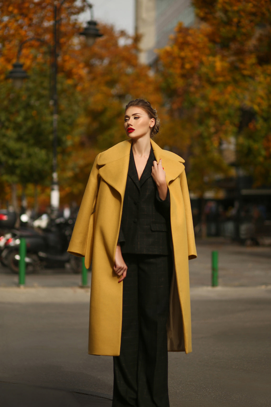 “Ocher” coat