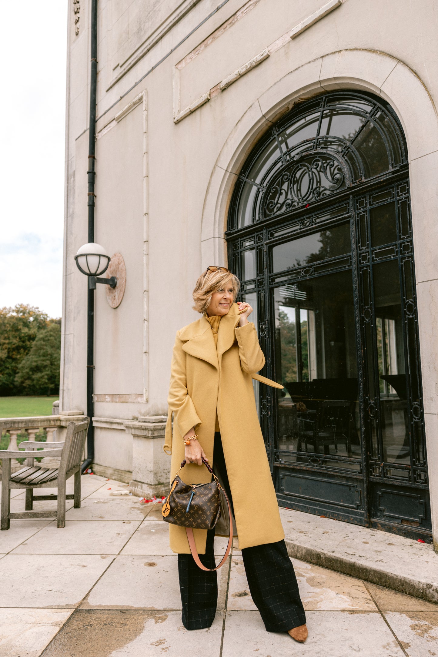 “Ocher” coat