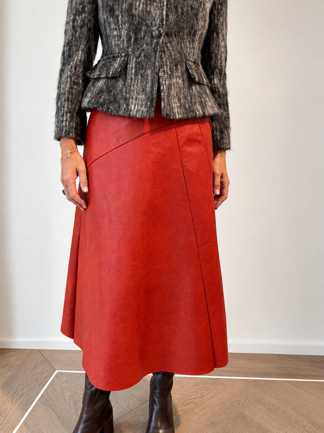 Leather Skirt