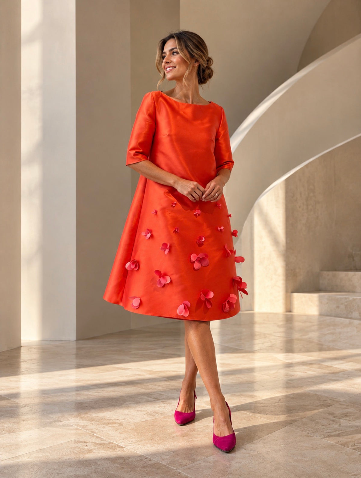 'Coralia' jurk