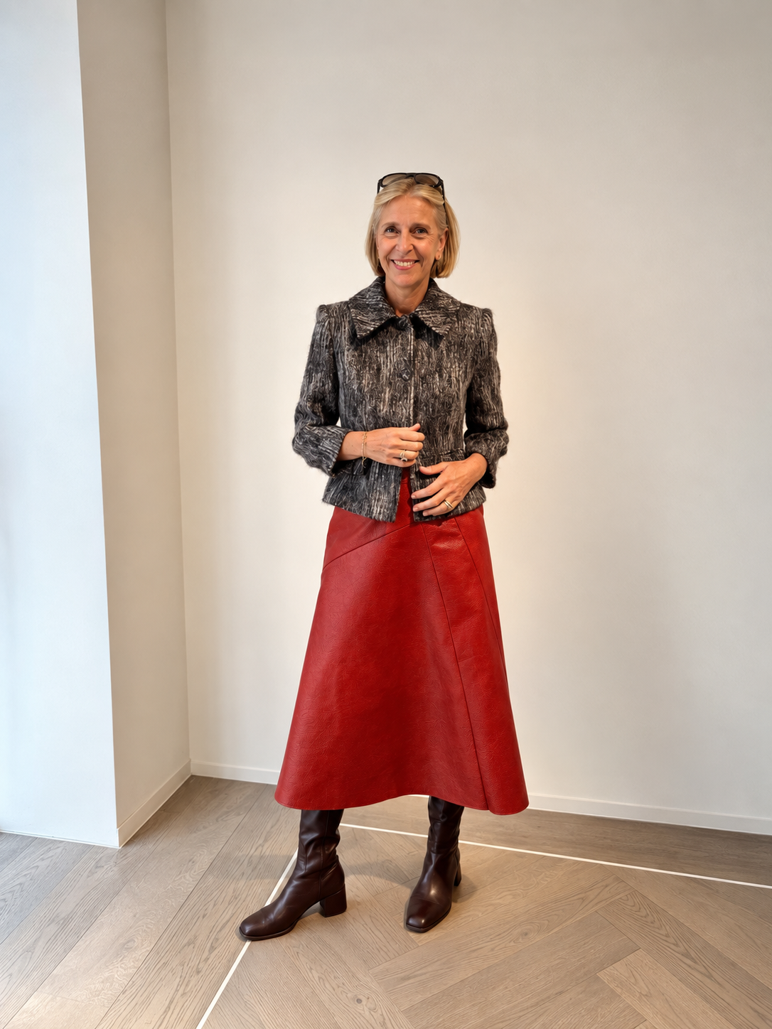 Leather Skirt