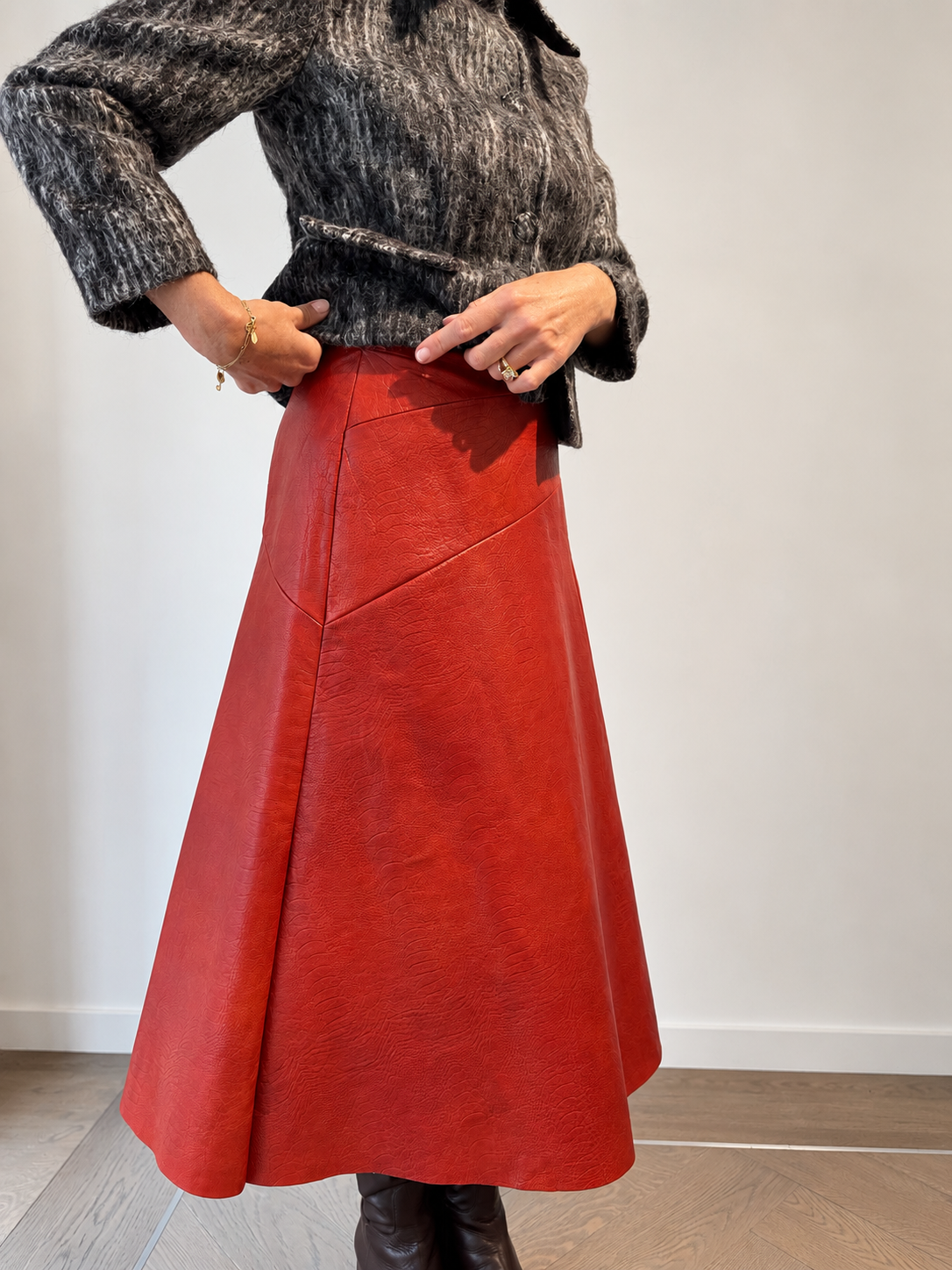 Leather Skirt